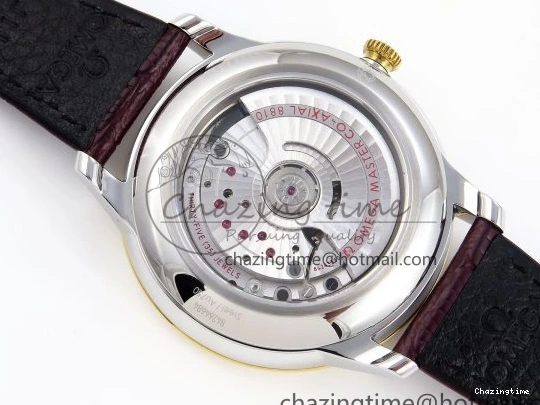 0415 De Ville Power Reserve YG MKF 1:1 Best Edition White Dial on Brown Leather Strap A WrinkleFree 7755
